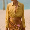 Tan Pampa Horizon Travel Scarf New