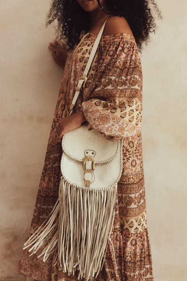 Ivory Poet Leather Bag Best