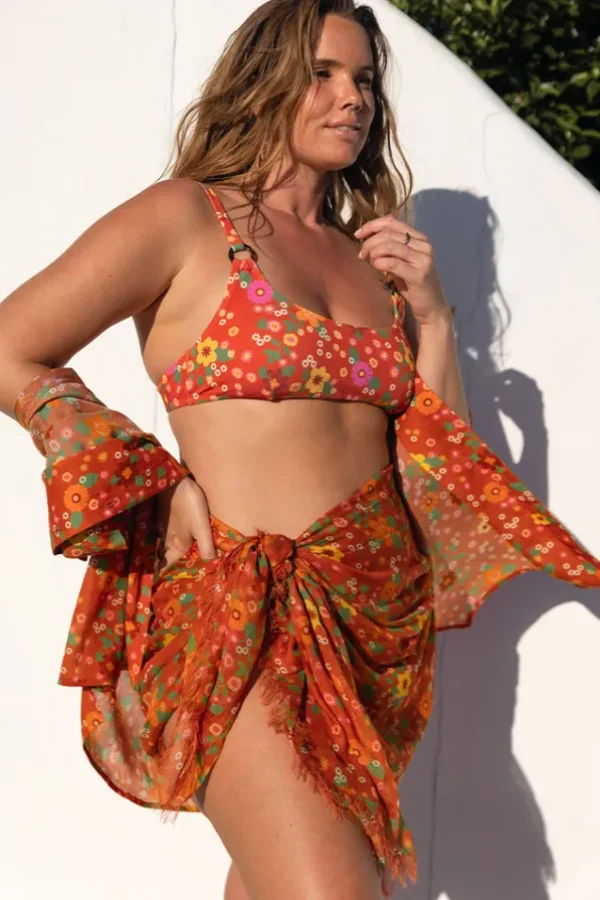 Retro Pomelia Travel Scarf Fashion