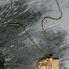 Gold Sagittarius Stargazer Zodiac Necklace Discount