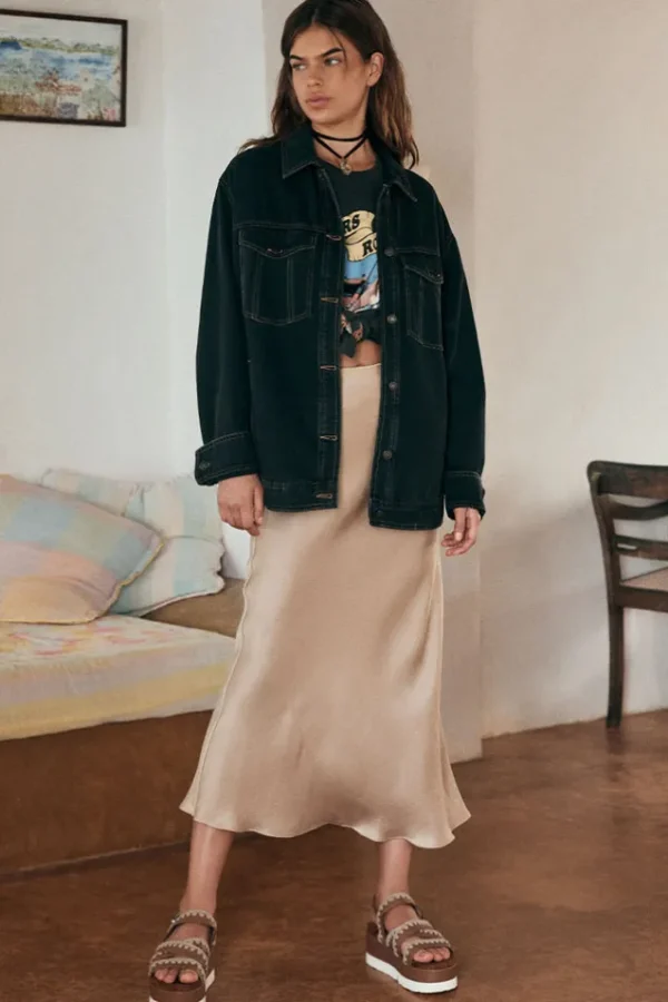 Sand Saint Lucia Bias Skirt Cheap