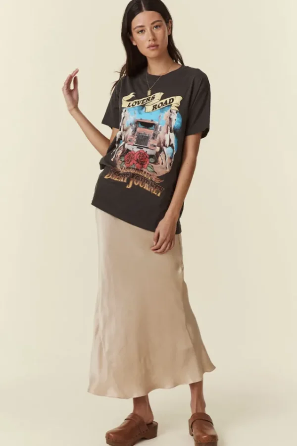 Sand Saint Lucia Bias Skirt New