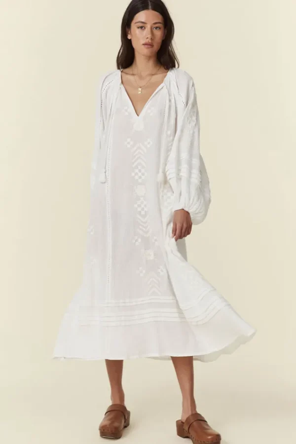 White Sandbar Gown Cheap