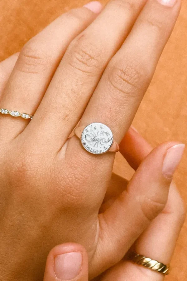 Sterling Silver Scorpio Stargazer Zodiac Ring Store
