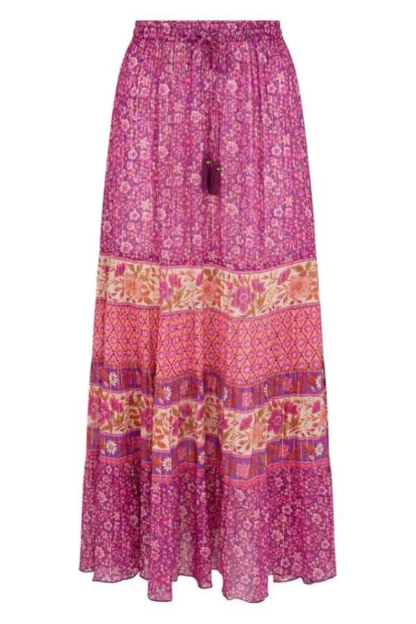 Fuchsia Sienna Maxi Skirt Shop