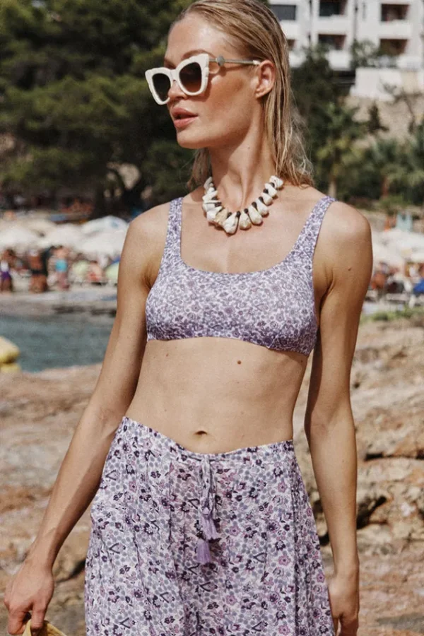 Lilac Sienna Scoop Top Discount