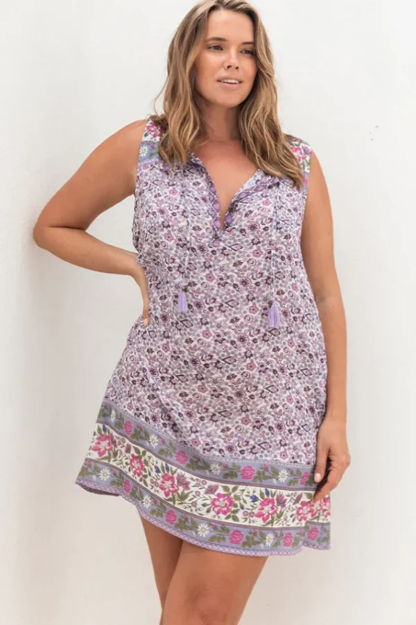 Lilac Sienna Sleeveless Tunic Dress Store