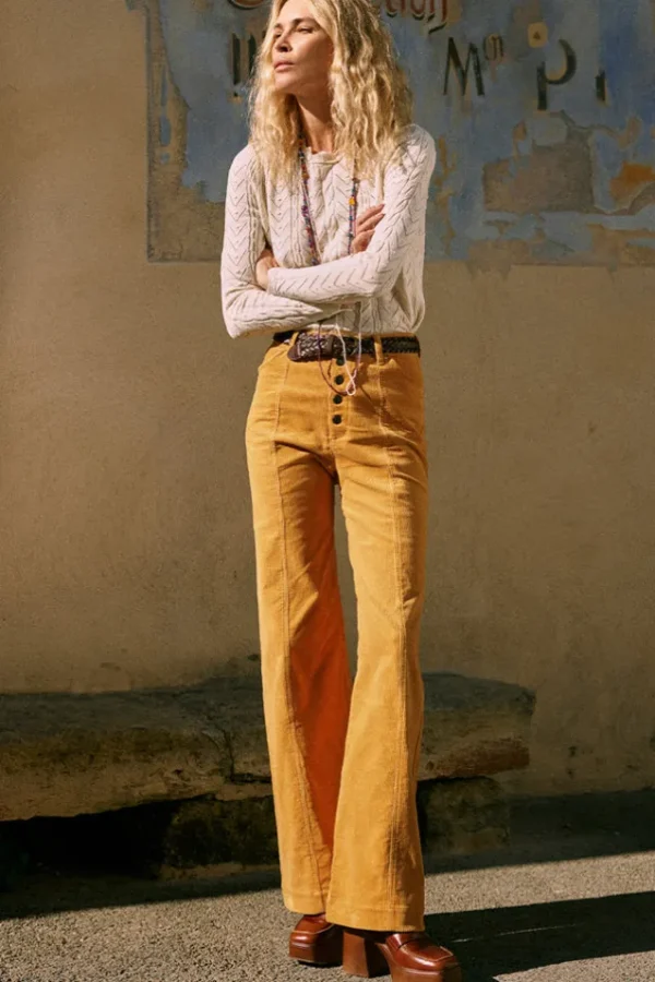 Antique Tan Stevie Cord Pant Cheap