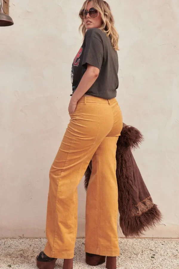 Antique Tan Stevie Cord Pant Cheap