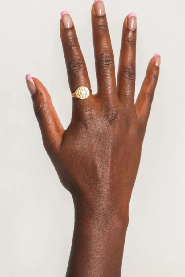Gold Taurus Stargazer Zodiac Ring Online