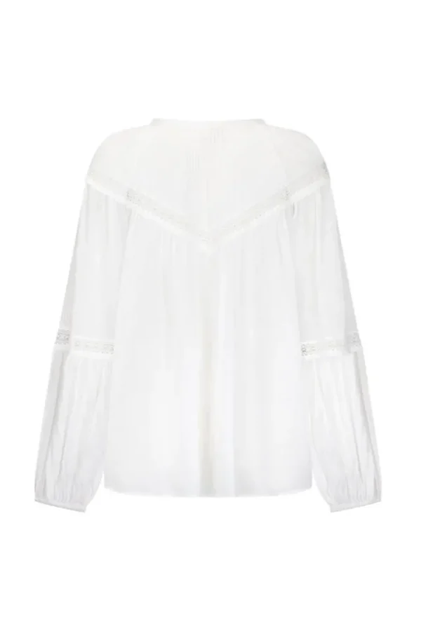 White Teodora Blouse Best Sale