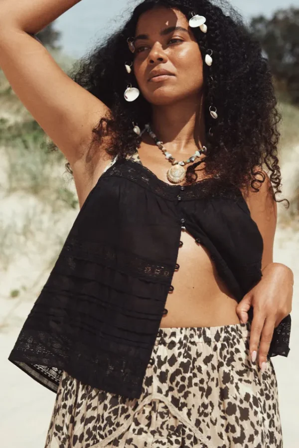 Black Teodora Cami Fashion