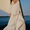 White Teodora Gown Sale