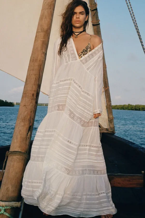 White Teodora Gown Fashion