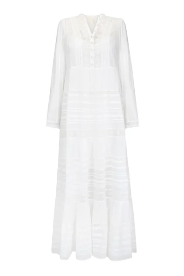 White Teodora Gown Sale