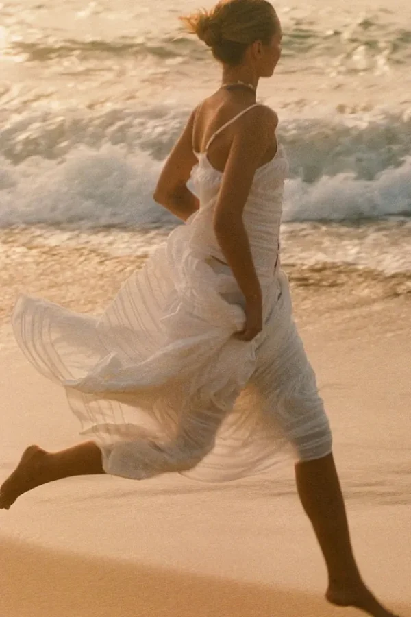 White Teodora Maxi Skirt Best Sale
