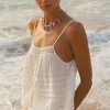 White Teodora Strappy Top Flash Sale