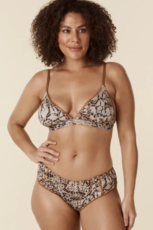 Honeycomb 1985 Tri Bralette New