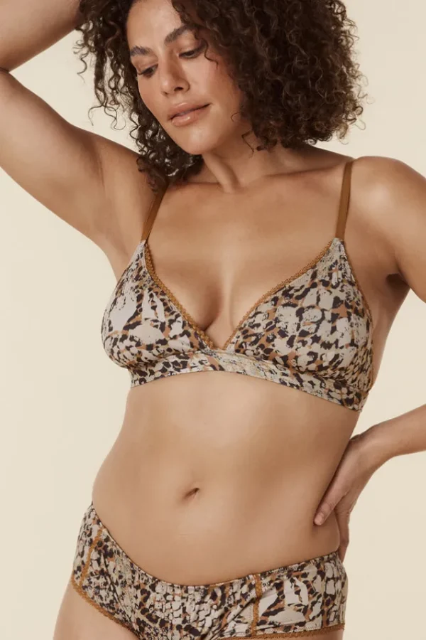 Honeycomb 1985 Tri Bralette New