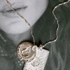 Silver Virgo Stargazer Zodiac Necklace Discount