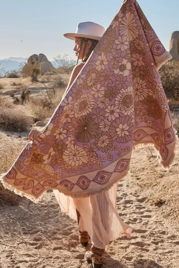 Blush Wandering Throw Clearance